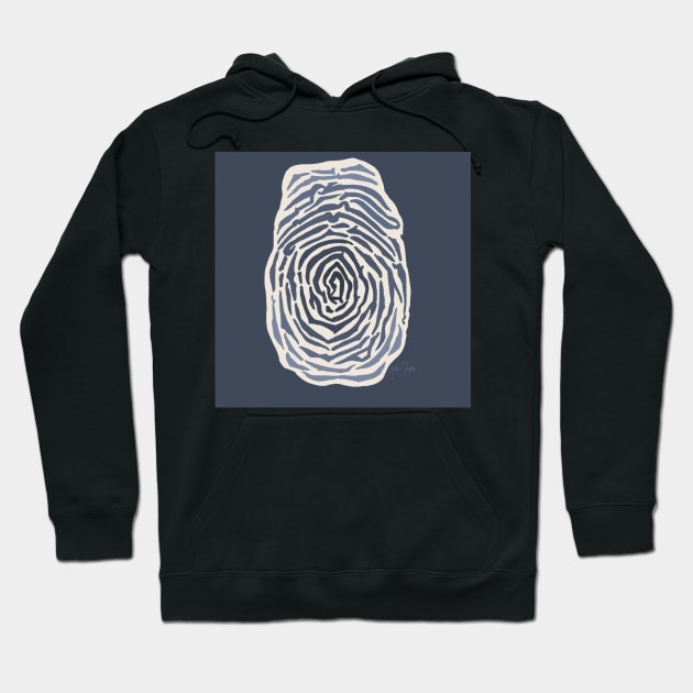 Fingerprint Hoodie by JSnipe